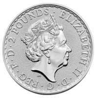 Монета «Британия (Чарльз III)», 2023 г., Серебро, 31,1 гр., проба 999, СОЕДИНЕННОЕ КОРОЛЕВСТВО