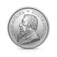 Монета "Крюгерранд", 2026 г., Серебро, 31,1 гр., проба 999, ЮЖНАЯ АФРИКА
