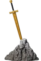 Монета «Легенда о мече Экскалибур», 2025 г., Серебро, 62,2 гр., проба 999, КАМЕРУН