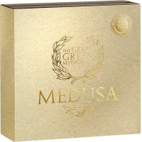Монета "Медуза", 2023 г., Серебро, 62,2 гр., проба 999, КАМЕРУН