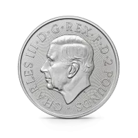 Монета "Мерлин", 2023 г., Серебро, 31,1 гр., проба 999, СОЕДИНЕННОЕ КОРОЛЕВСТВО