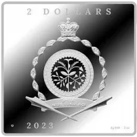 Монета "Ирисы. Винсент Ван Гог", 2023 г., Серебро, 62,2 гр., проба 999, НИУЭ