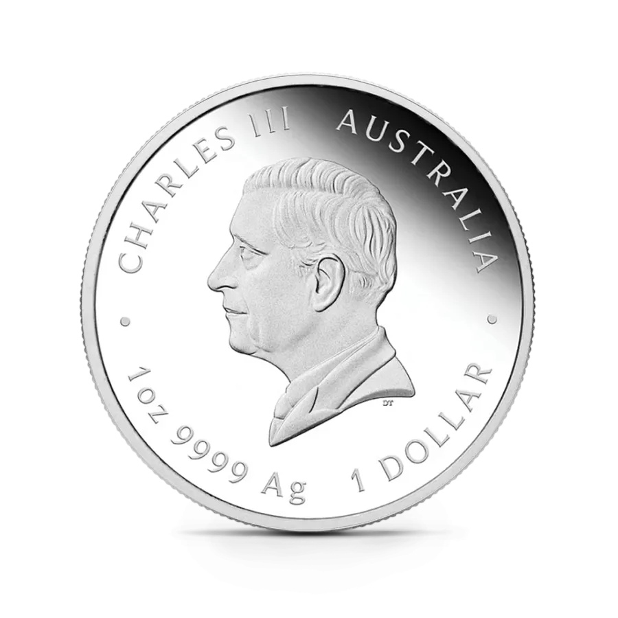 Год Лошади (набор, цветные), 2026 г., Серебро, 93,3 гр., проба 999.9, АВСТРАЛИЯ