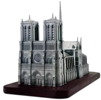 Монета «Нотр-Дам де Пари», 2024 г., Серебро, 311 гр., проба 925, КАМЕРУН