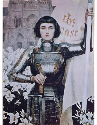 Монета " Жанна Дарк. Альбер Линч",2025 г., Серебро, 31,1 гр., проба 999, КАМЕРУН