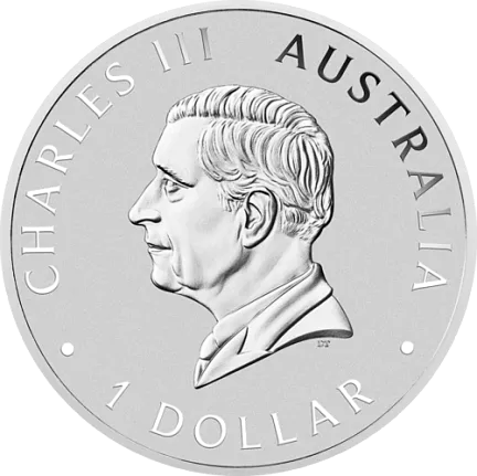 Монета «Коала», 2024 г., Серебро, 31,1 гр., проба 9999, АВСТРАЛИЯ