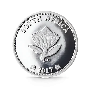 Монета Набор из 2-х монет 50-летие первой трансплантации сердца, 2017 г., 35,044 гр., проба 925, ЮАР
