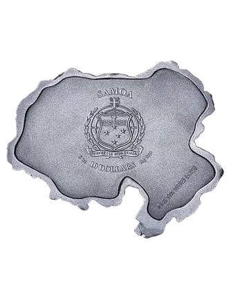 Монета «Хогвартс. Гарри Поттер», 2025 г., Серебро, 155,5 гр., проба 999, САМОА